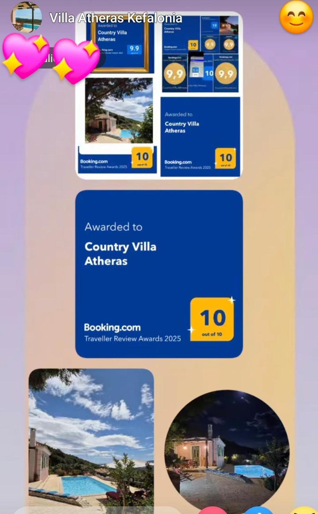 Country Villa Athéras 외부 사진